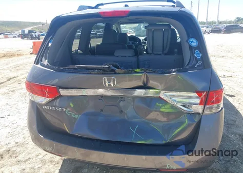 2015 Honda Odyssey Exl из США, поврежденный, VIN 5FNRL5H61FB048170